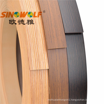 PVC Edge Banding For MDF Board 0.35-3.0MM